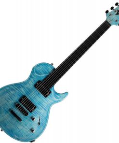 Vigier G.V. Wood - Guitare Électrique Bleu Stonewash Mat