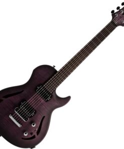 Vigier G.V. Wood Hollow - Guitare Électrique Semi-Hollow (Dégradé Violet)